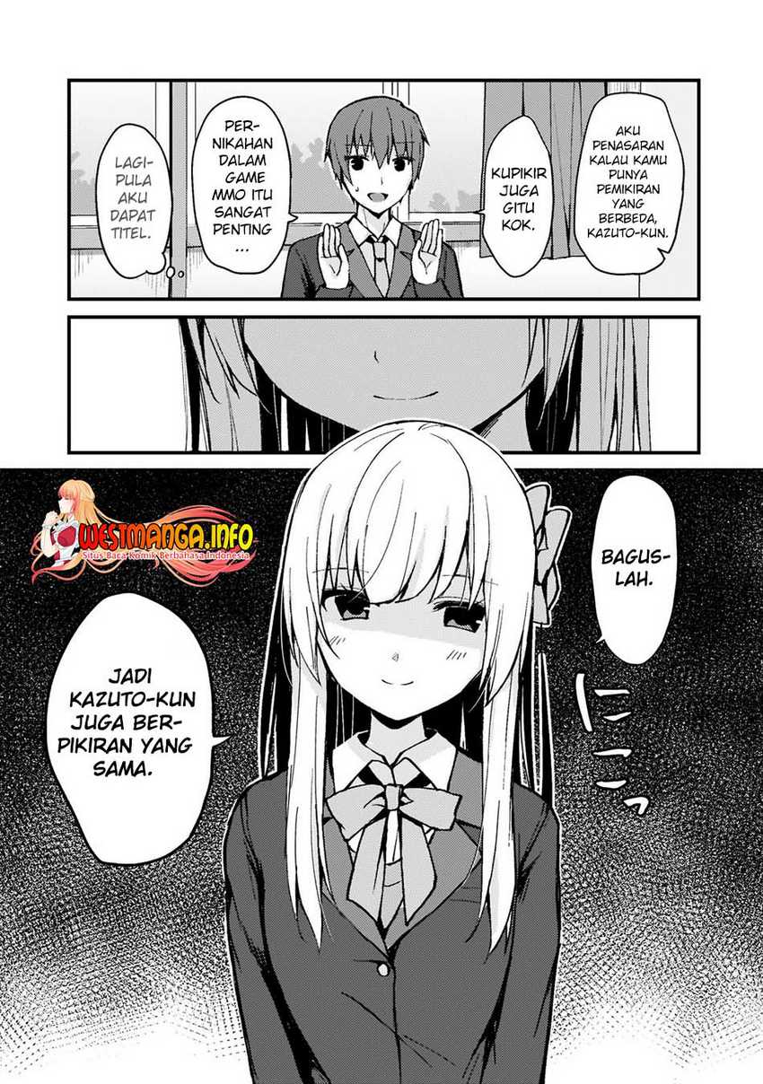 Netoge no Yome ga Ninki Idol datta ken ~Cool-kei no kanojo wa genjitsu demo yome no tsumori de iru~ Chapter 02 Gambar 18