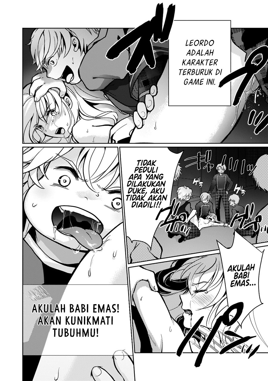 Eroge Tensei Unmei ni Aragau Kane Buta Kizoku no Funtouki Chapter 1.1 Gambar 8