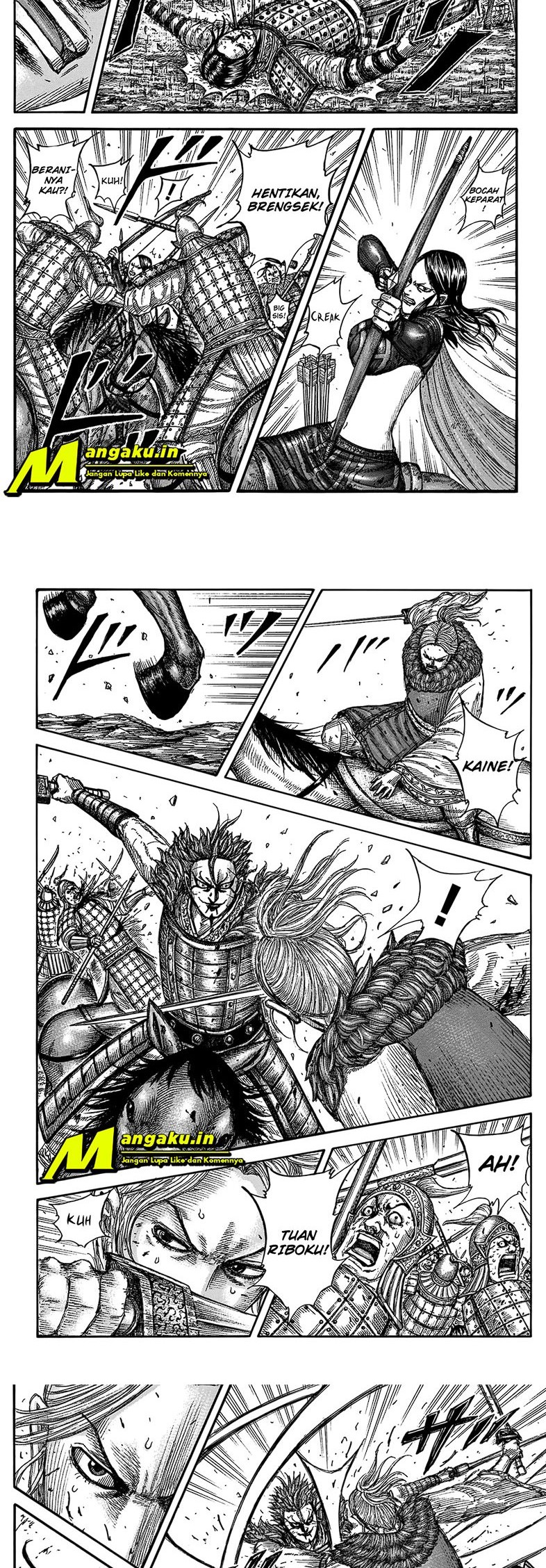 Kingdom Chapter 743 Gambar 4