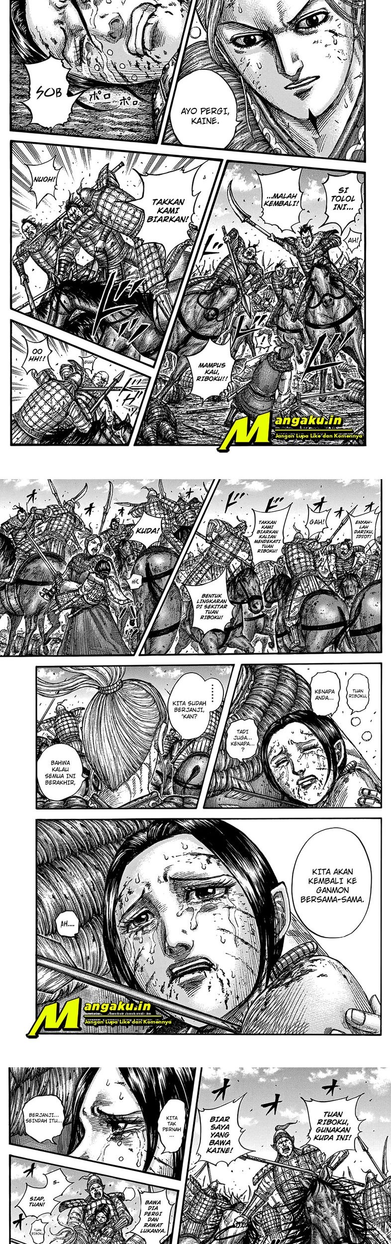 Kingdom Chapter 743 Gambar 7
