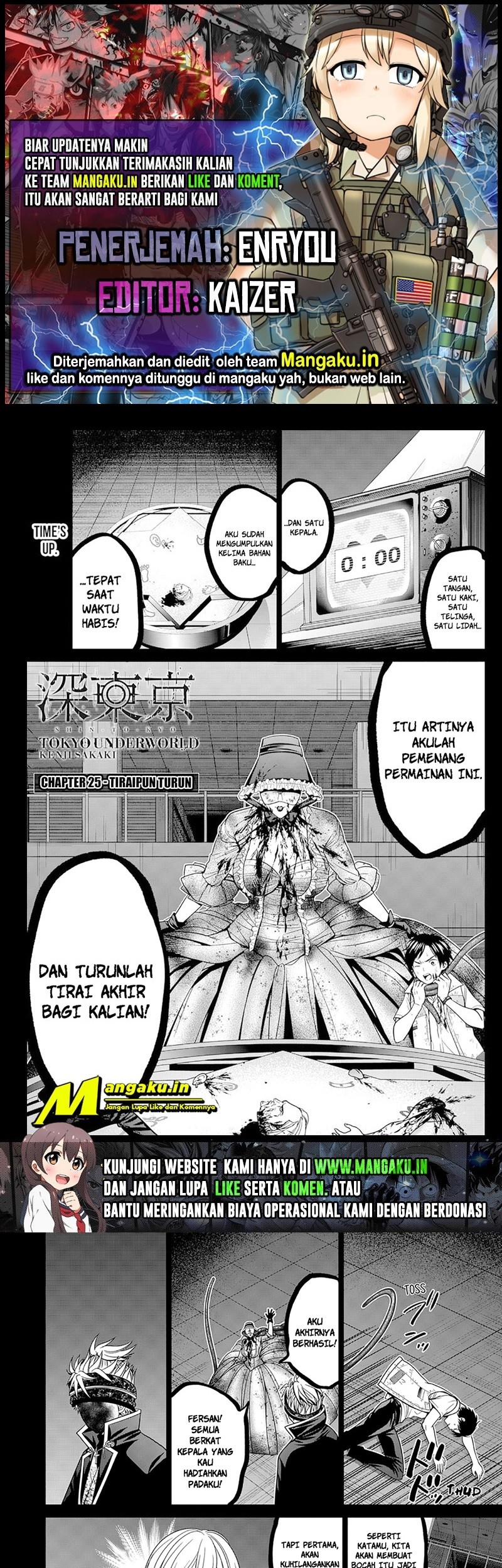 Baca Komik Tokyo Underworld Chapter 25 Gambar 1