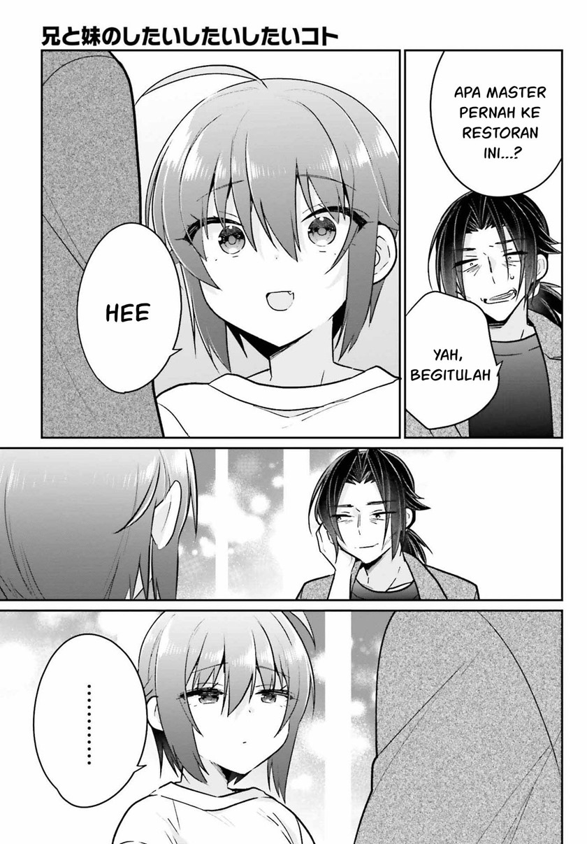 Ani to Imouto no Shitai Shitai Shitai Koto Chapter 11 Gambar 22
