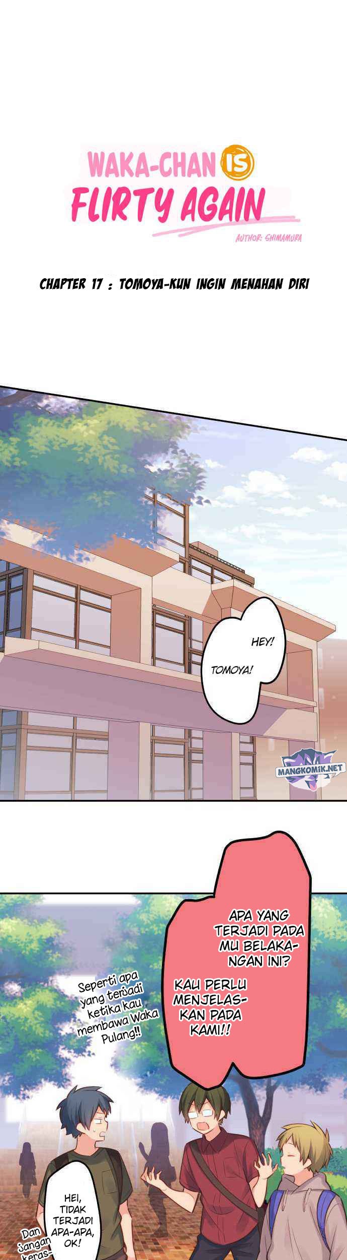 Baca Manga Waka-chan Is Flirty Again Chapter 17 Gambar 2