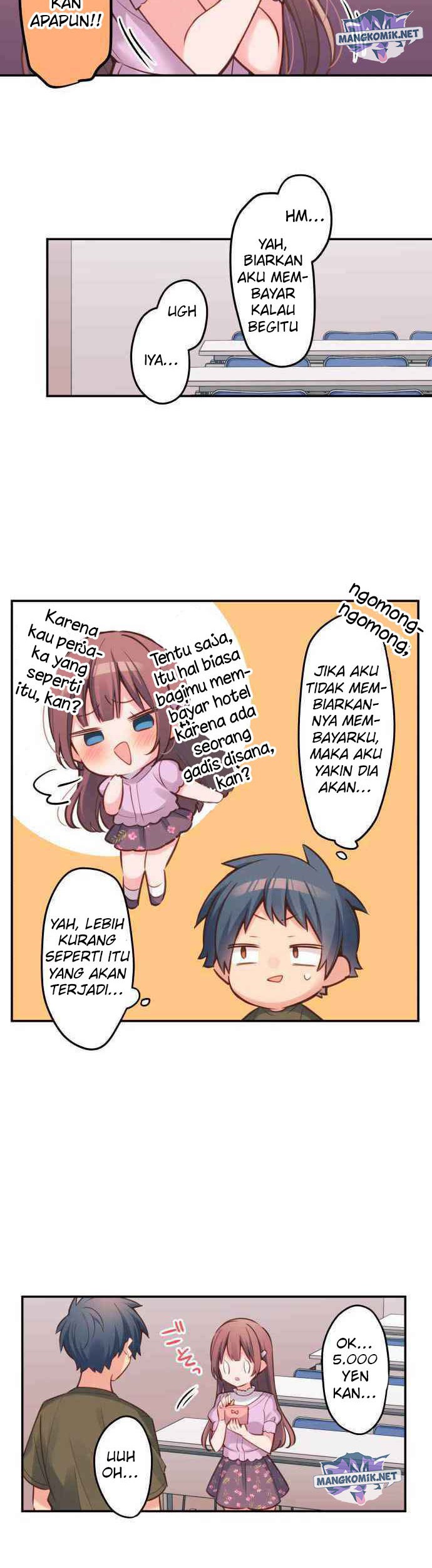 Waka-chan Is Flirty Again Chapter 17 Gambar 16