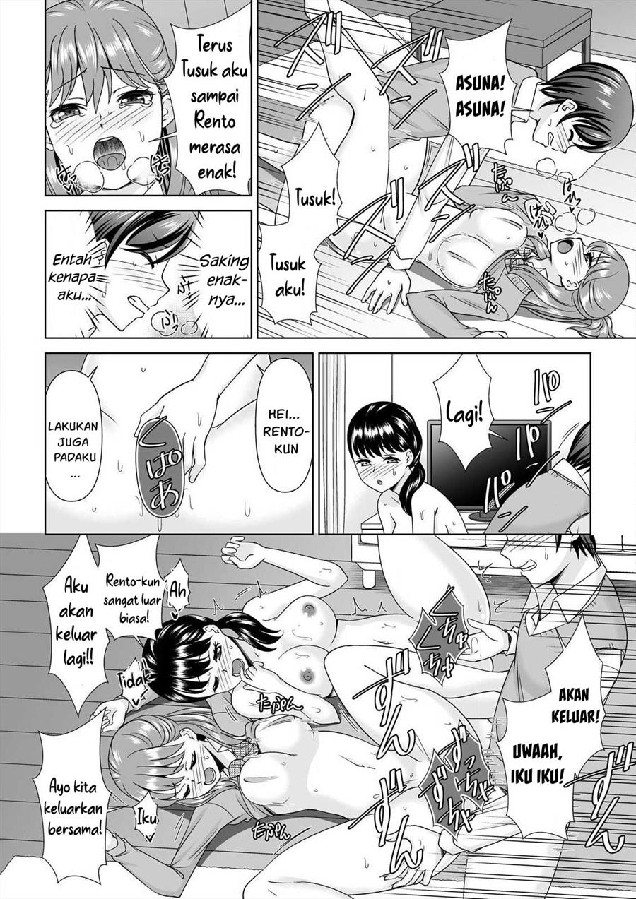 Yokkyu Fumanna Ore to Kano Haha, Kanojo ni Naisho de Kossori SEX Chapter 2 Gambar 25
