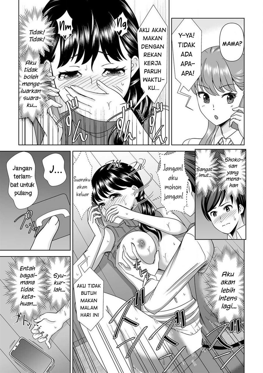 Yokkyu Fumanna Ore to Kano Haha, Kanojo ni Naisho de Kossori SEX Chapter 2 Gambar 8