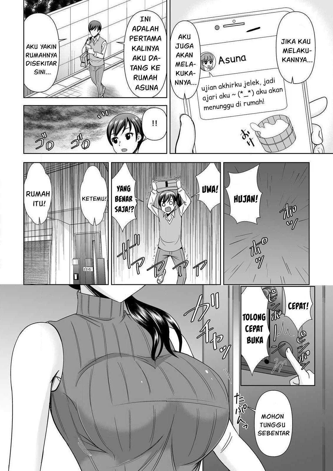 Yokkyu Fumanna Ore to Kano Haha, Kanojo ni Naisho de Kossori SEX Chapter 1 Gambar 6