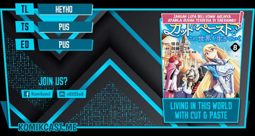 Baca Komik Living In This World With Cut & Paste Chapter 34 Gambar 1