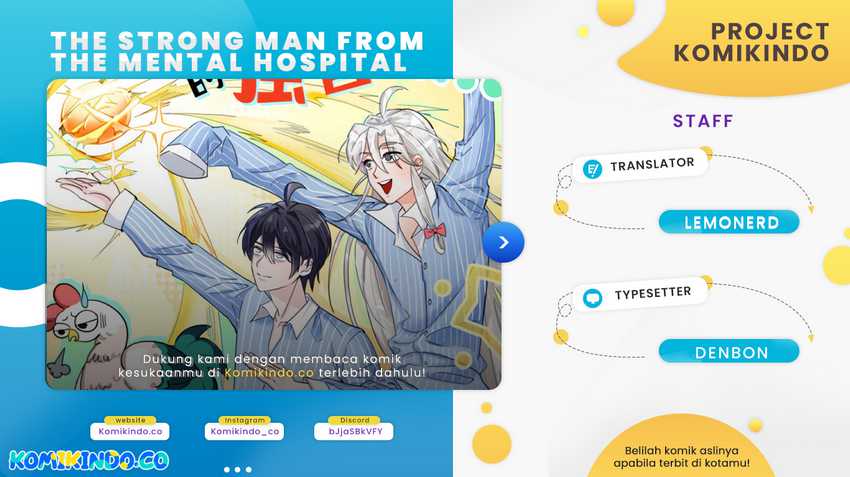 Baca Komik The Strong Man From the Mental Hospital Chapter 112 Gambar 1