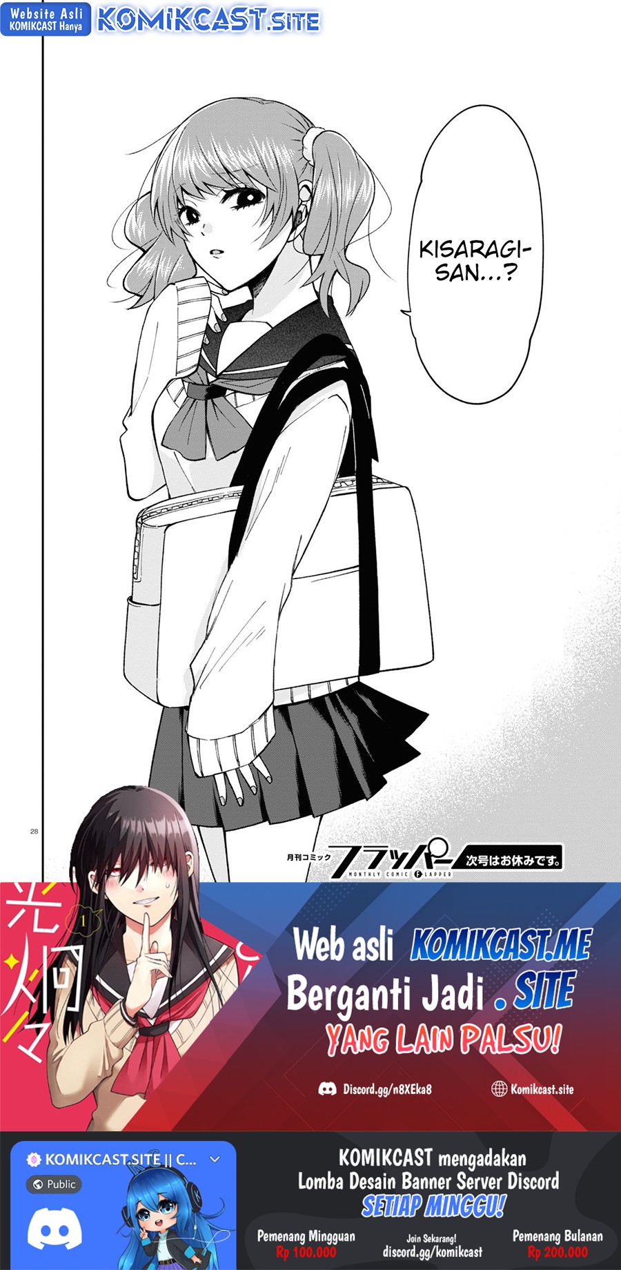 Kisaragi-san has a Piercing Gaze Chapter 06 Gambar 29