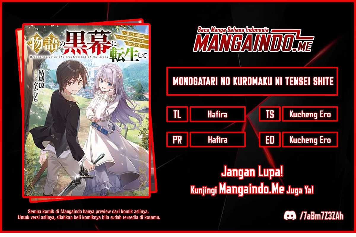 Baca Komik Monogatari no Kuromaku ni Tensei shite Chapter 03.2 Gambar 1