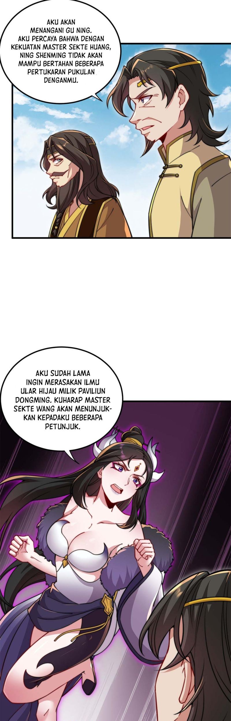 I, The Invincible Villain Master With My Apprentices Chapter 35 Gambar 22