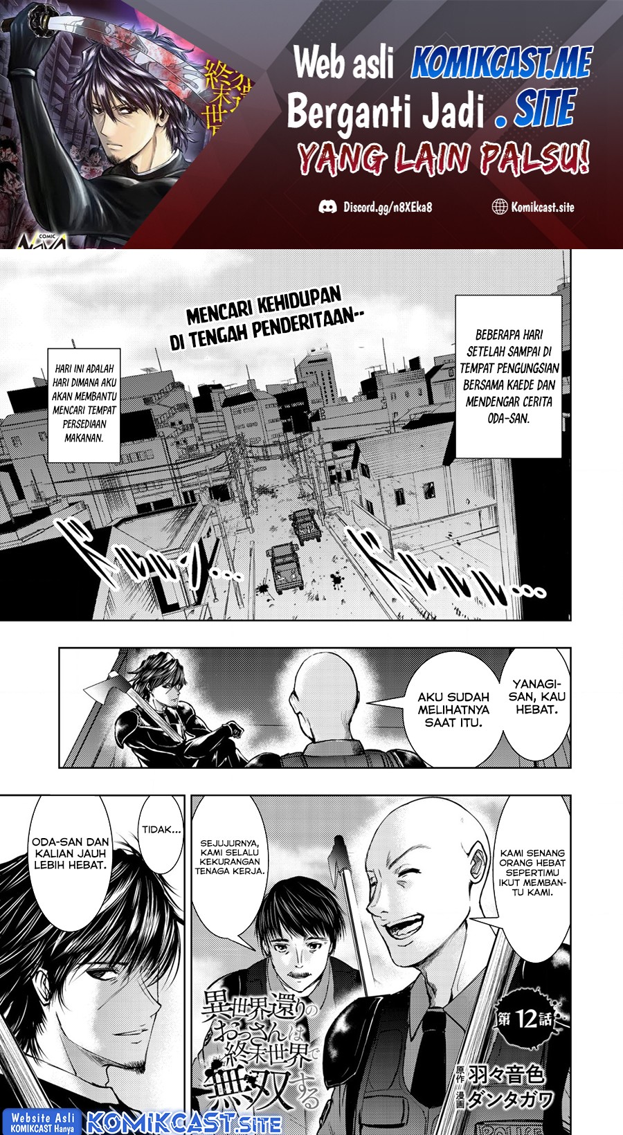 Manga Isekai Kaeri no Ossan wa Shuumatsu de Sekai de Musou Suru Chapter 12 gambar nomor 2