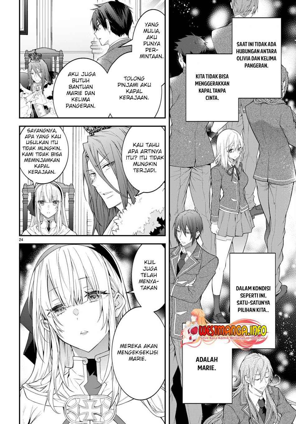 Otome Game Sekai wa Mob ni Kibishii Sekai Desu Chapter 49 Gambar 27