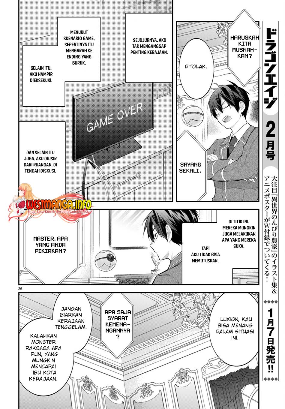 Otome Game Sekai wa Mob ni Kibishii Sekai Desu Chapter 49 Gambar 29