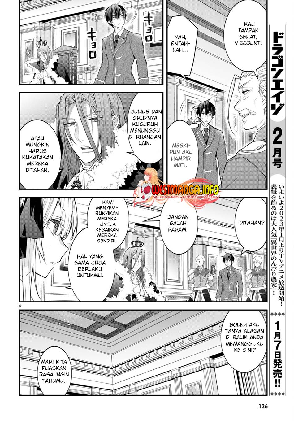 Otome Game Sekai wa Mob ni Kibishii Sekai Desu Chapter 49 Gambar 6
