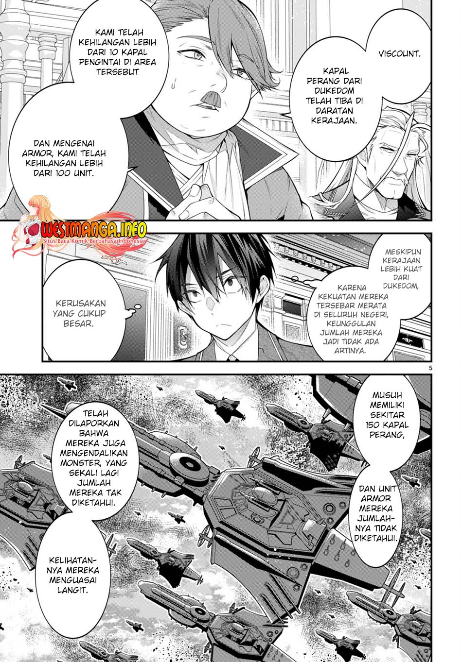 Otome Game Sekai wa Mob ni Kibishii Sekai Desu Chapter 49 Gambar 7