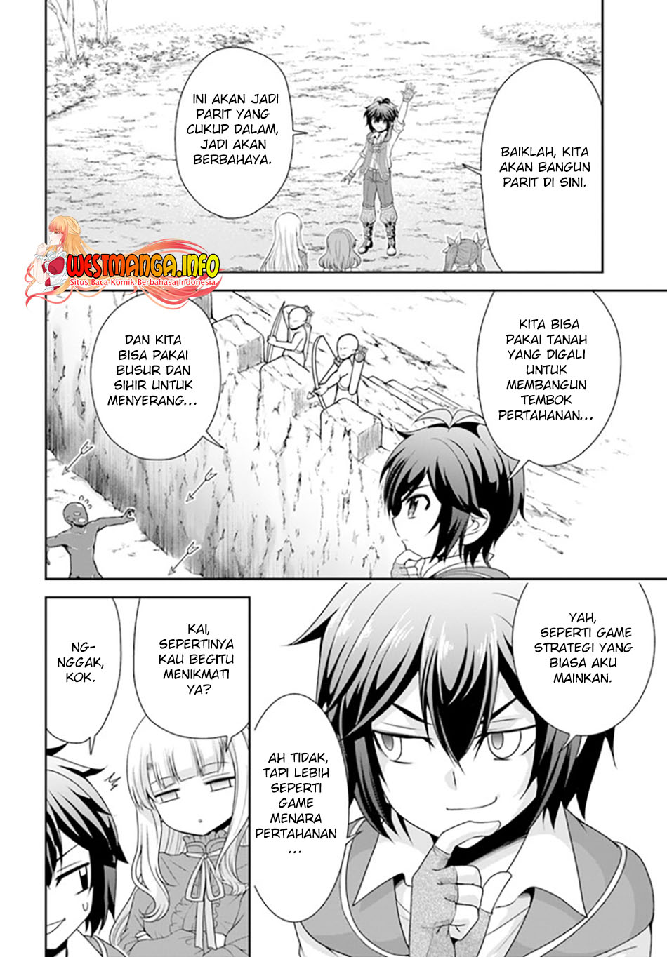 Tenohira Kaitakumura de Isekai Kenkouki ~Fueteku Yome-tachi to Nonbiri Mujintou Raifu~ Chapter 36 Gambar 17