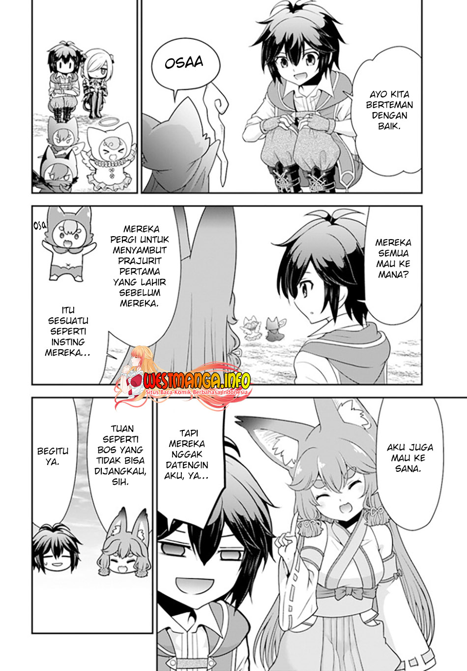Tenohira Kaitakumura de Isekai Kenkouki ~Fueteku Yome-tachi to Nonbiri Mujintou Raifu~ Chapter 36 Gambar 23