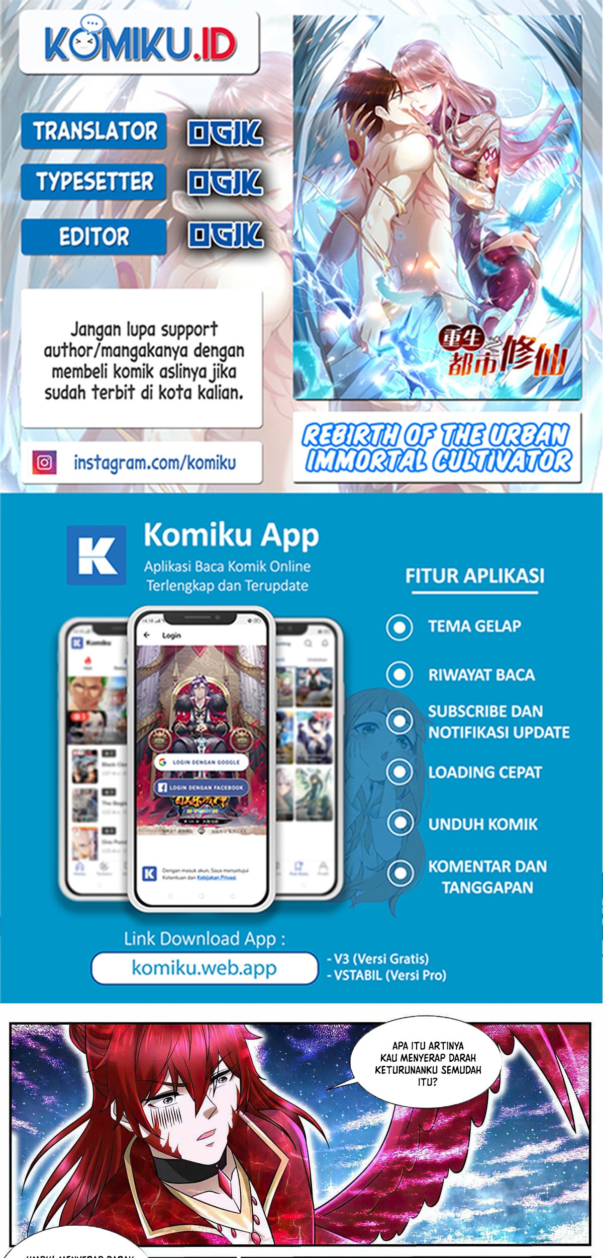 Baca Komik Rebirth Of The Urban Immortal Cultivator Chapter 852 Gambar 1