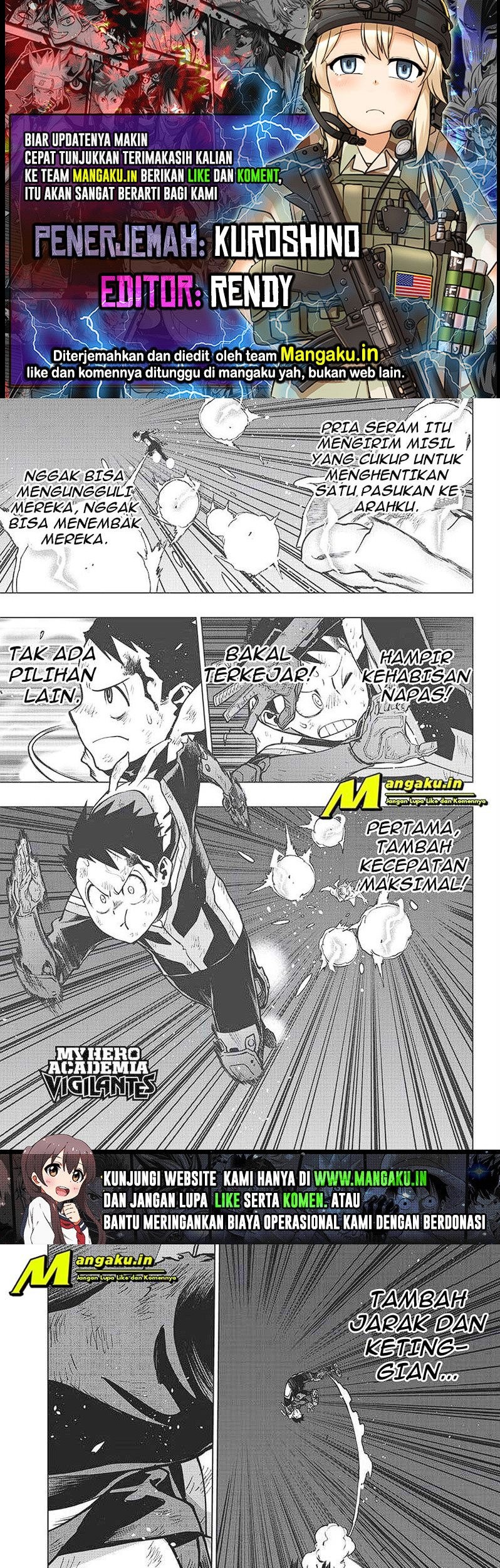 Baca Komik Vigilante: Boku no Hero Academia Illegal Chapter 114 Gambar 1