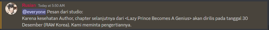 Baca Komik Lazy Prince Becomes a Genius Chapter 77.5 Gambar 1