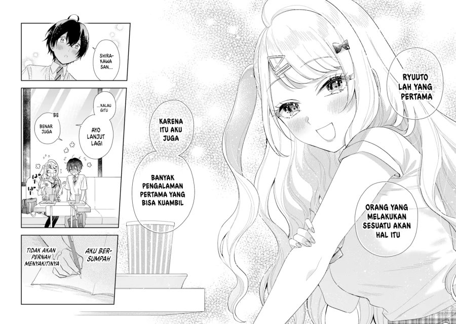Keiken Zumi na Kimi to, Keikein Zero na Ore ga, Otsukiai Suru Hanashi Chapter 09.2 Gambar 4