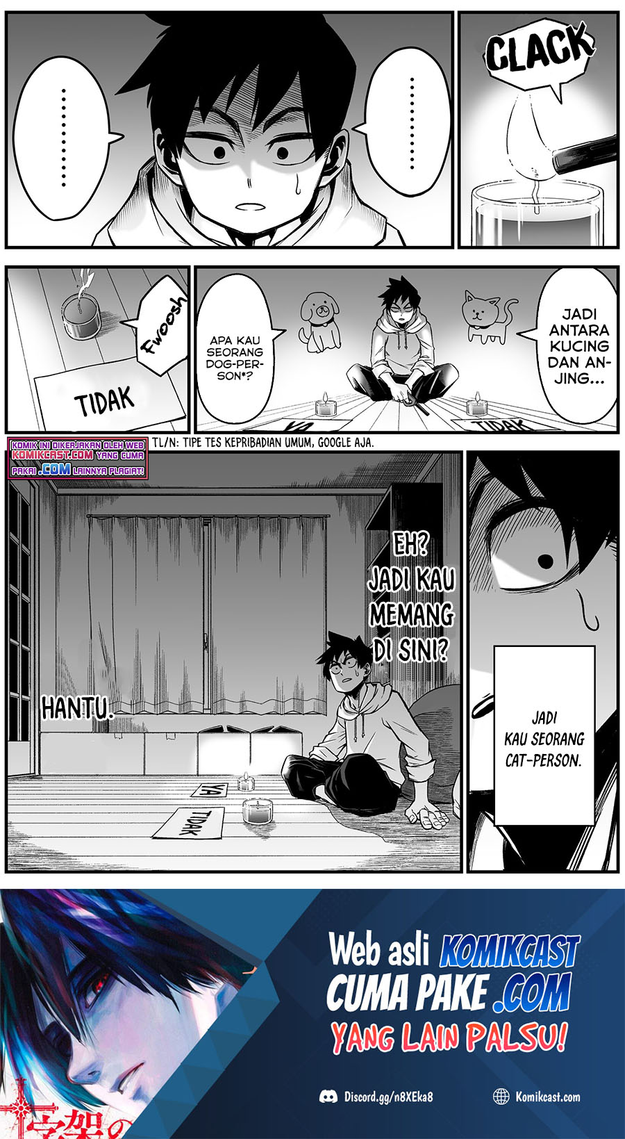 Baca Manga The Strongest Haunted House and the Guy With No Spiritual Sense Chapter 06 Gambar 2