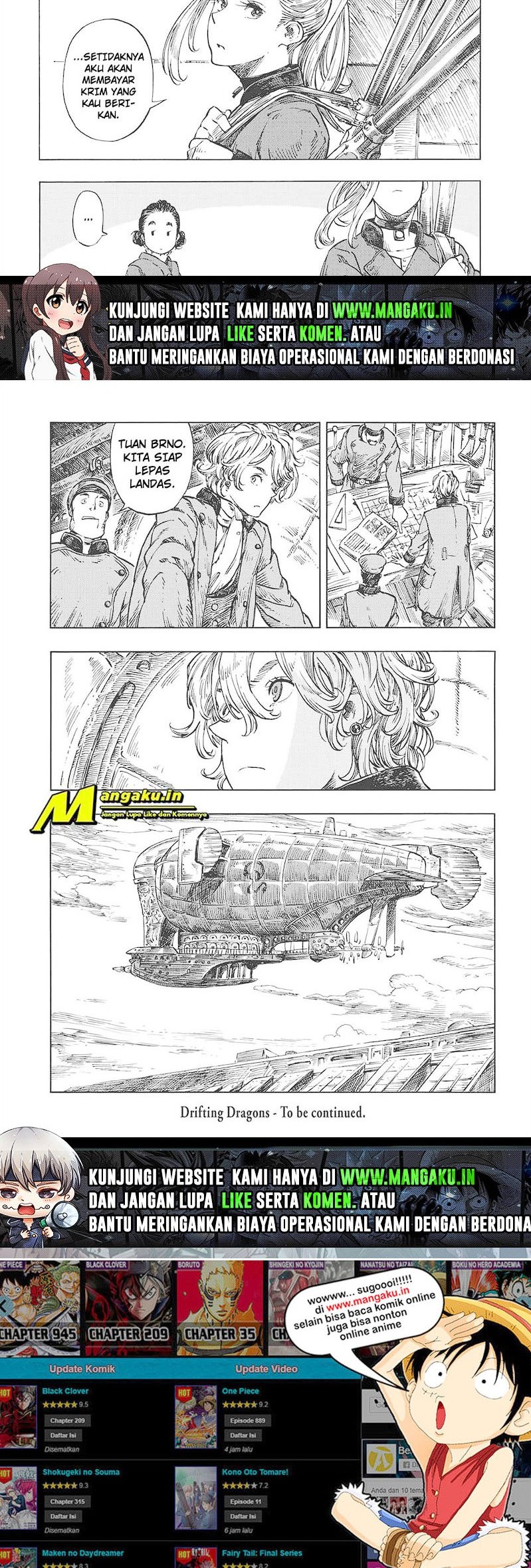 Kuutei Dragons Chapter 21.2 Gambar 9