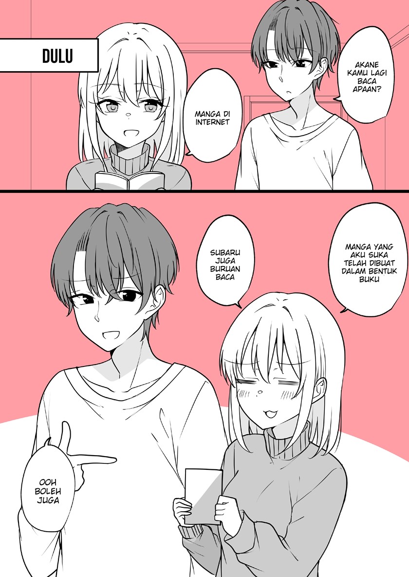 Baca Manga Daily Life of a Couple in Which the Boyfriend Became a Girl One Day Chapter 43 Gambar 2