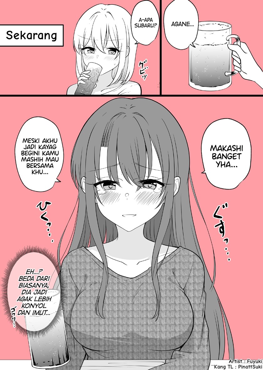 Baca Manga Daily Life of a Couple in Which the Boyfriend Became a Girl One Day Chapter 35 Gambar 2