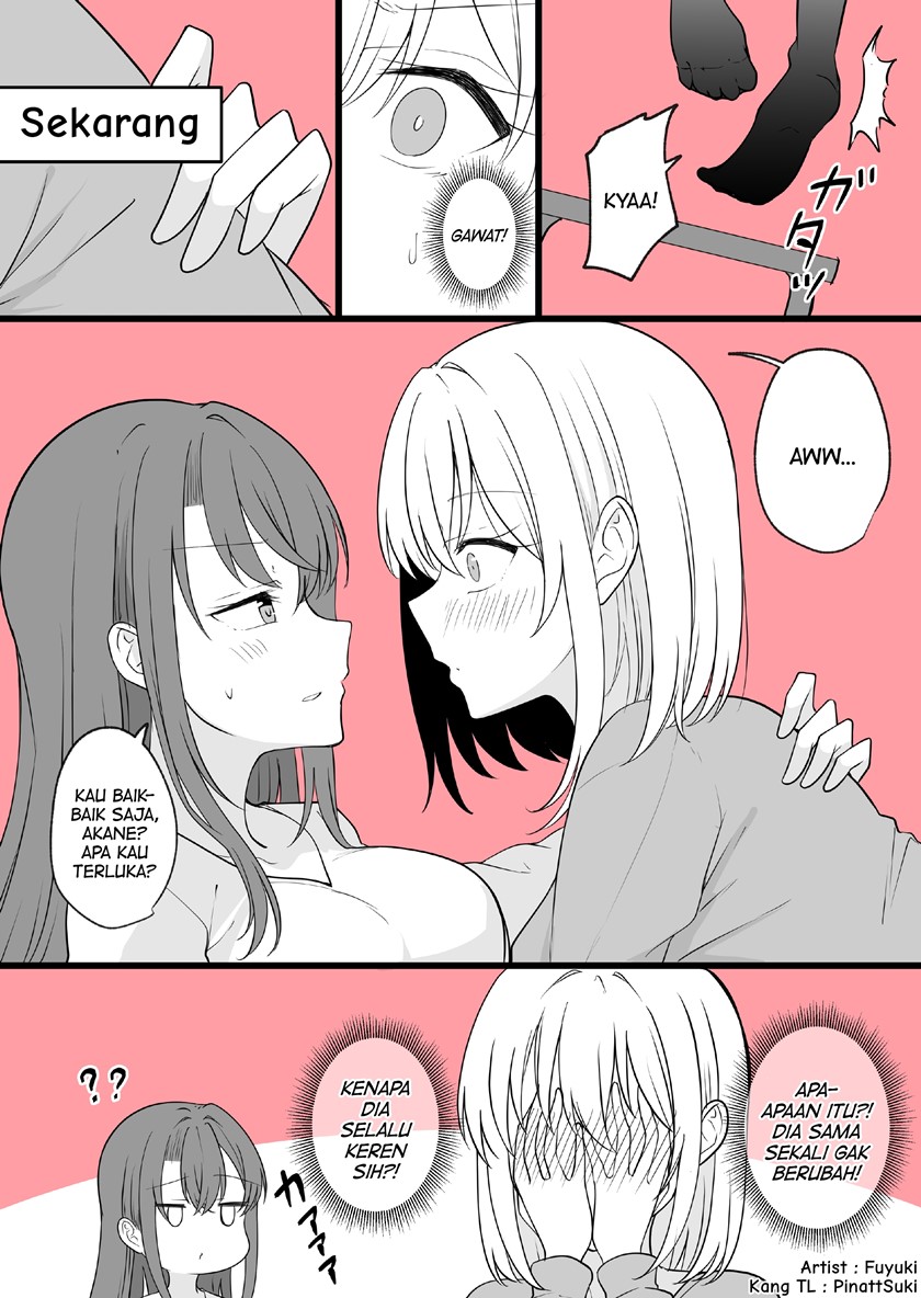 Baca Manga Daily Life of a Couple in Which the Boyfriend Became a Girl One Day Chapter 34 Gambar 2