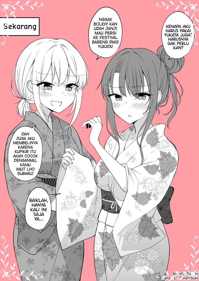 Baca Manga Daily Life of a Couple in Which the Boyfriend Became a Girl One Day Chapter 27 Gambar 2
