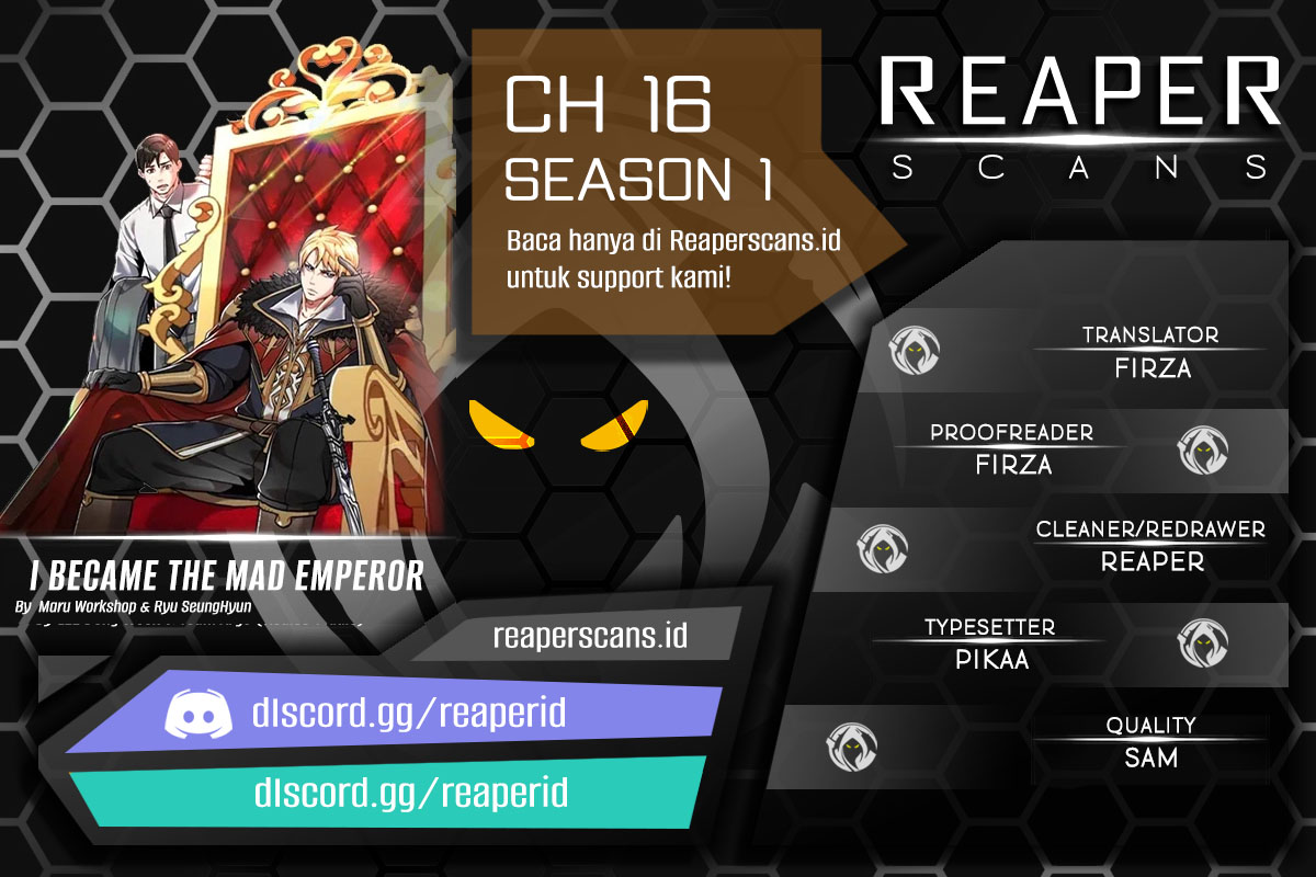 Baca Komik I Became the Mad Emperor Chapter 16 Gambar 1