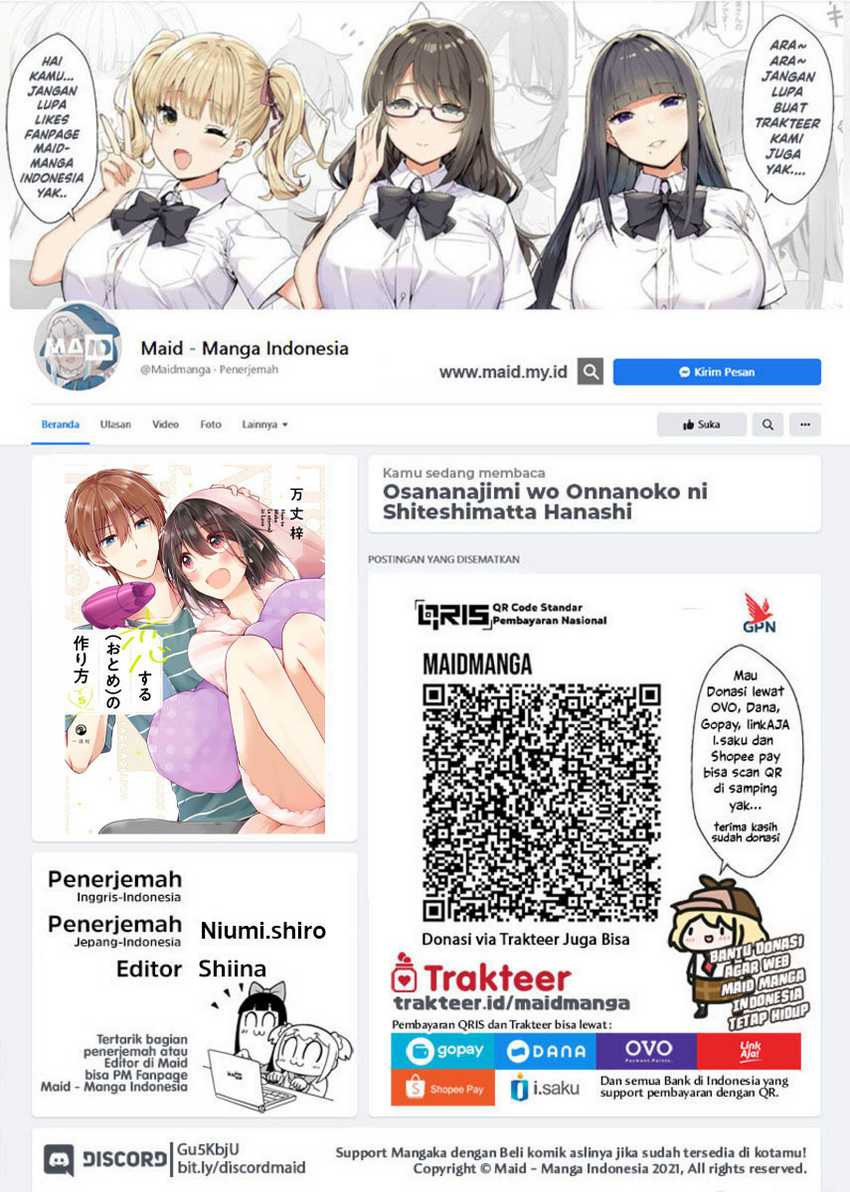 Komik Osananajimi wo Onnanoko ni Shiteshimatta Hanashi - Chapter Chapter 69 - Halaman 2