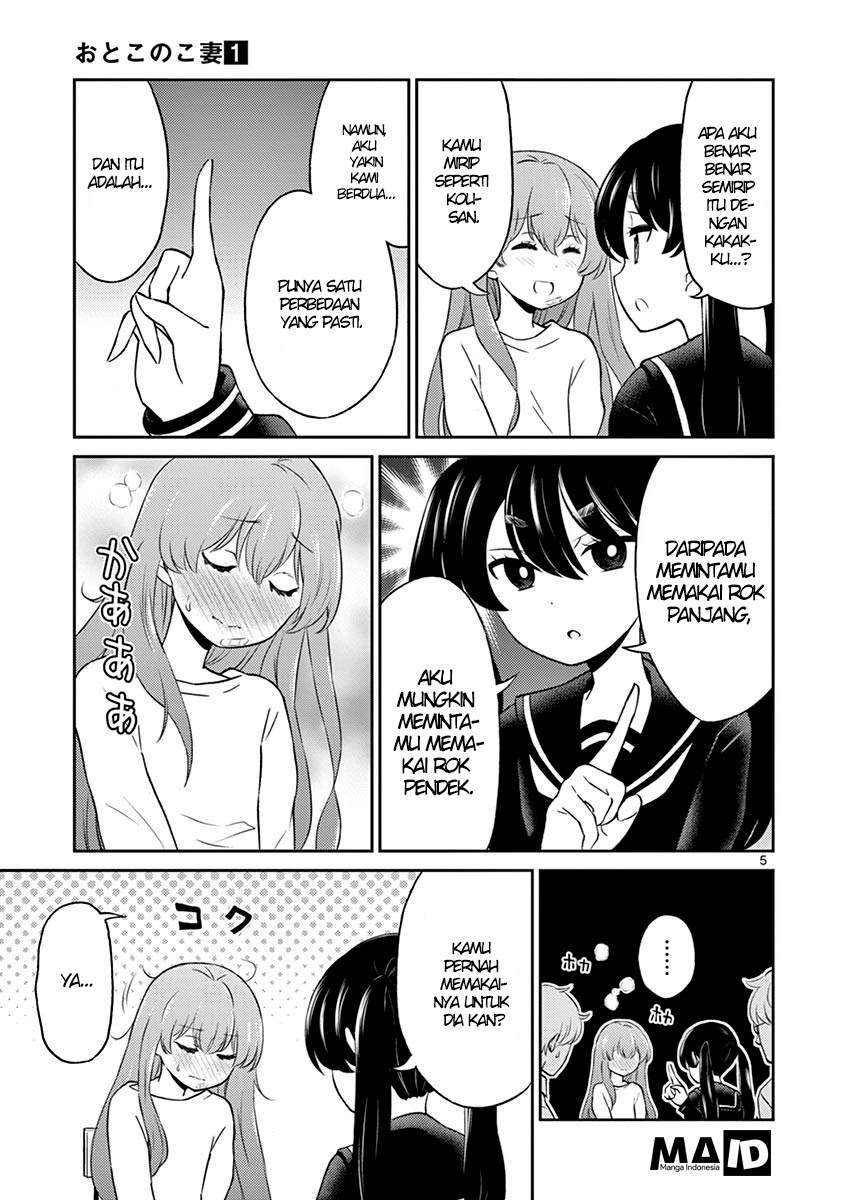 Otoko no Ko Tsuma Chapter 05 Gambar 7