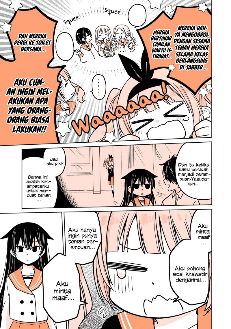 A Lazy Guy Woke Up as a Girl One Morning Chapter 08 Gambar 18