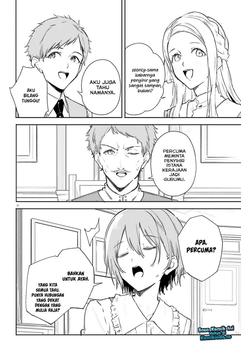 Majutsushi Kunon wa Miete Iru Chapter 06 Gambar 21