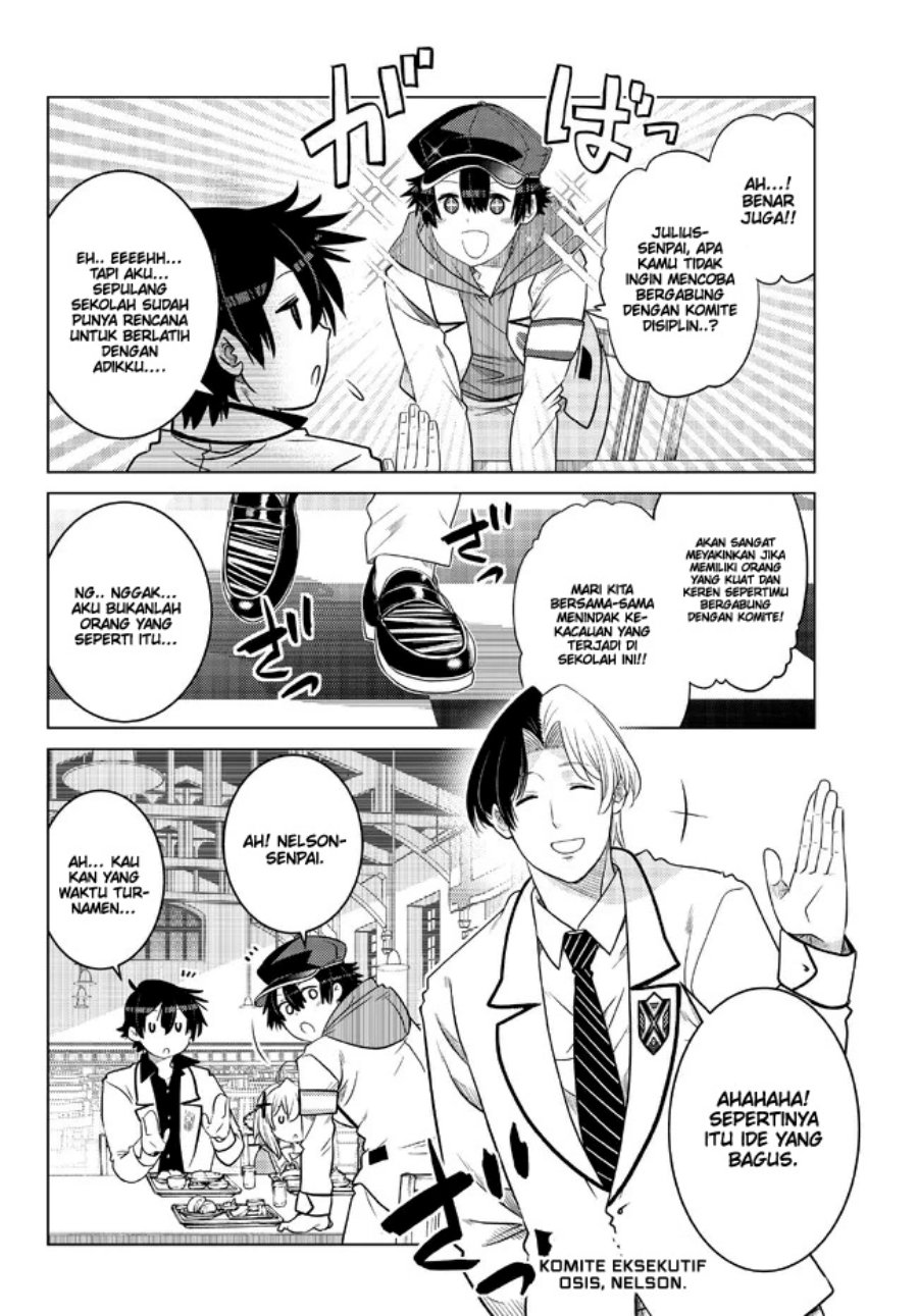Ochikobore Datta Ani Ga Jitsuha Saikyou: Shijou Saikyou No Yuusha Wa Tensei-shi, Gakuen De Mujikaku Ni Musou Suru Chapter 16 Gambar 28