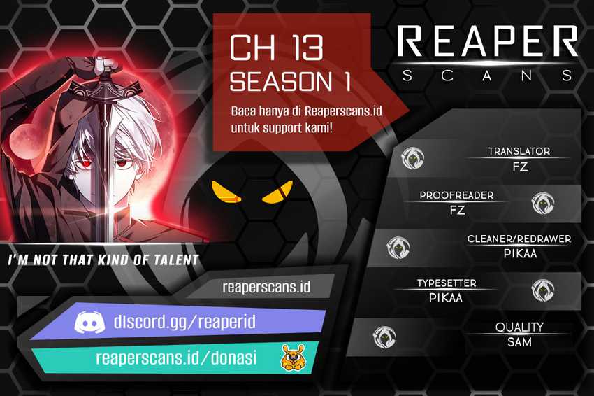 Komik I’m Not That Kind of Talent Chapter 13 gambar nomor 1