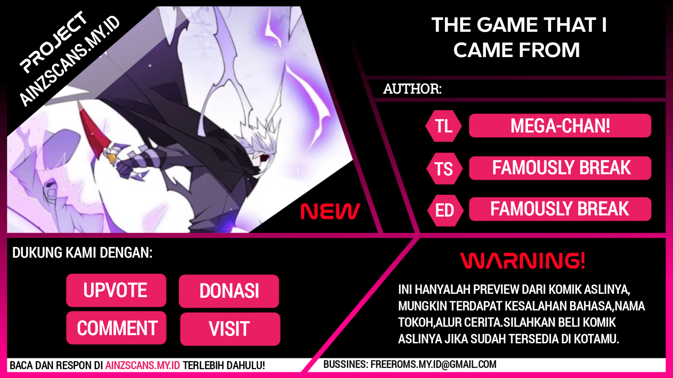 Baca Komik The Game That I Came From Chapter 102 Gambar 1