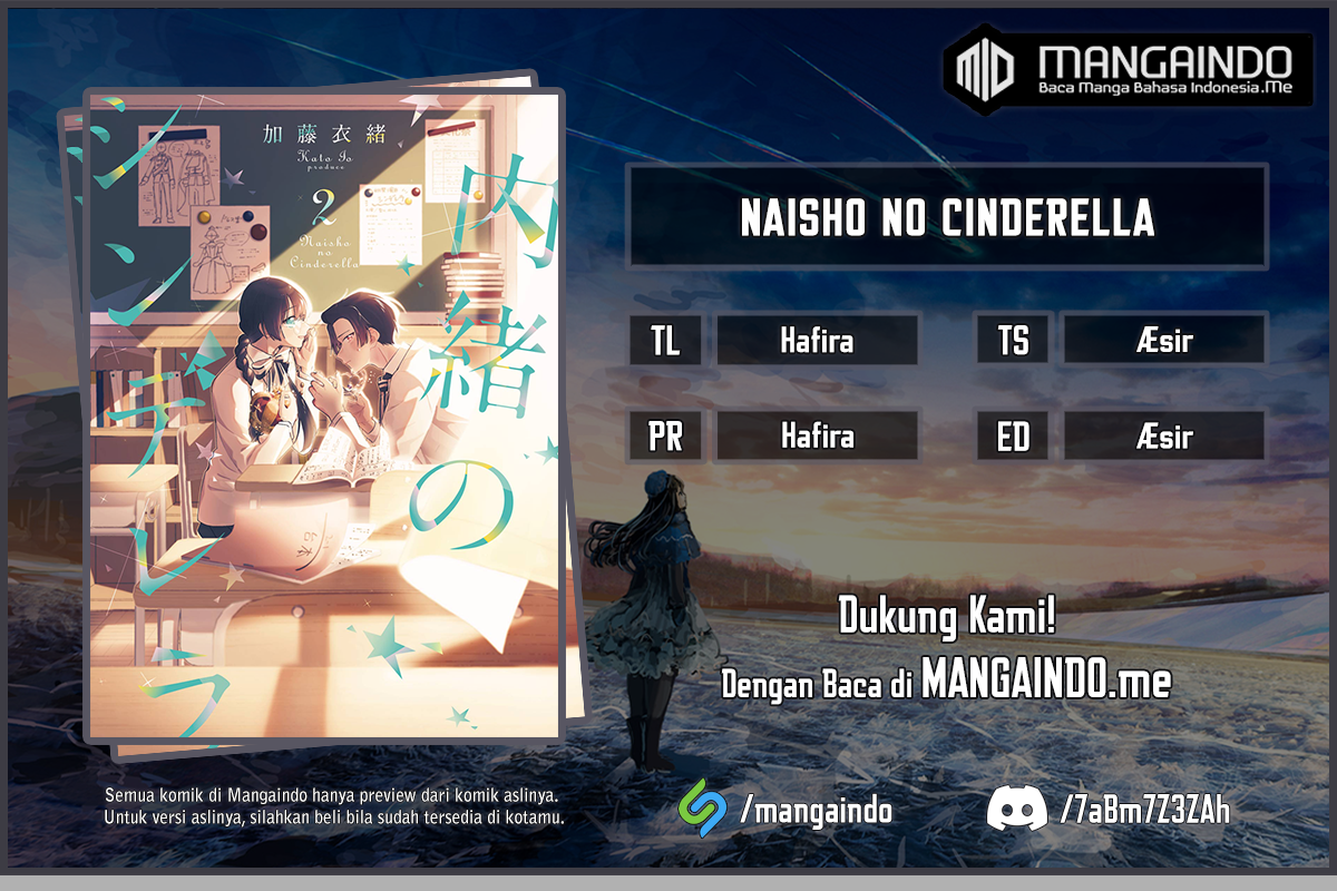 Baca Komik Naisho no Cinderella Chapter 01.2 Gambar 1