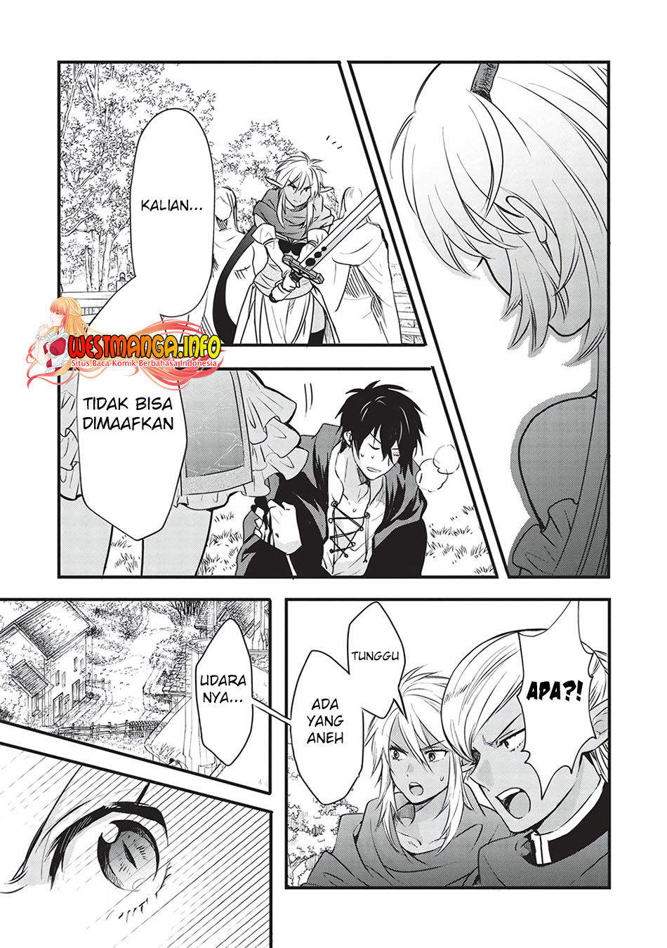 Kuro no Kenja ha Kage wo Oru Chapter 08 Gambar 11