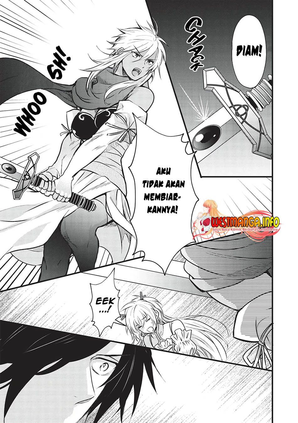 Kuro no Kenja ha Kage wo Oru Chapter 08 Gambar 7