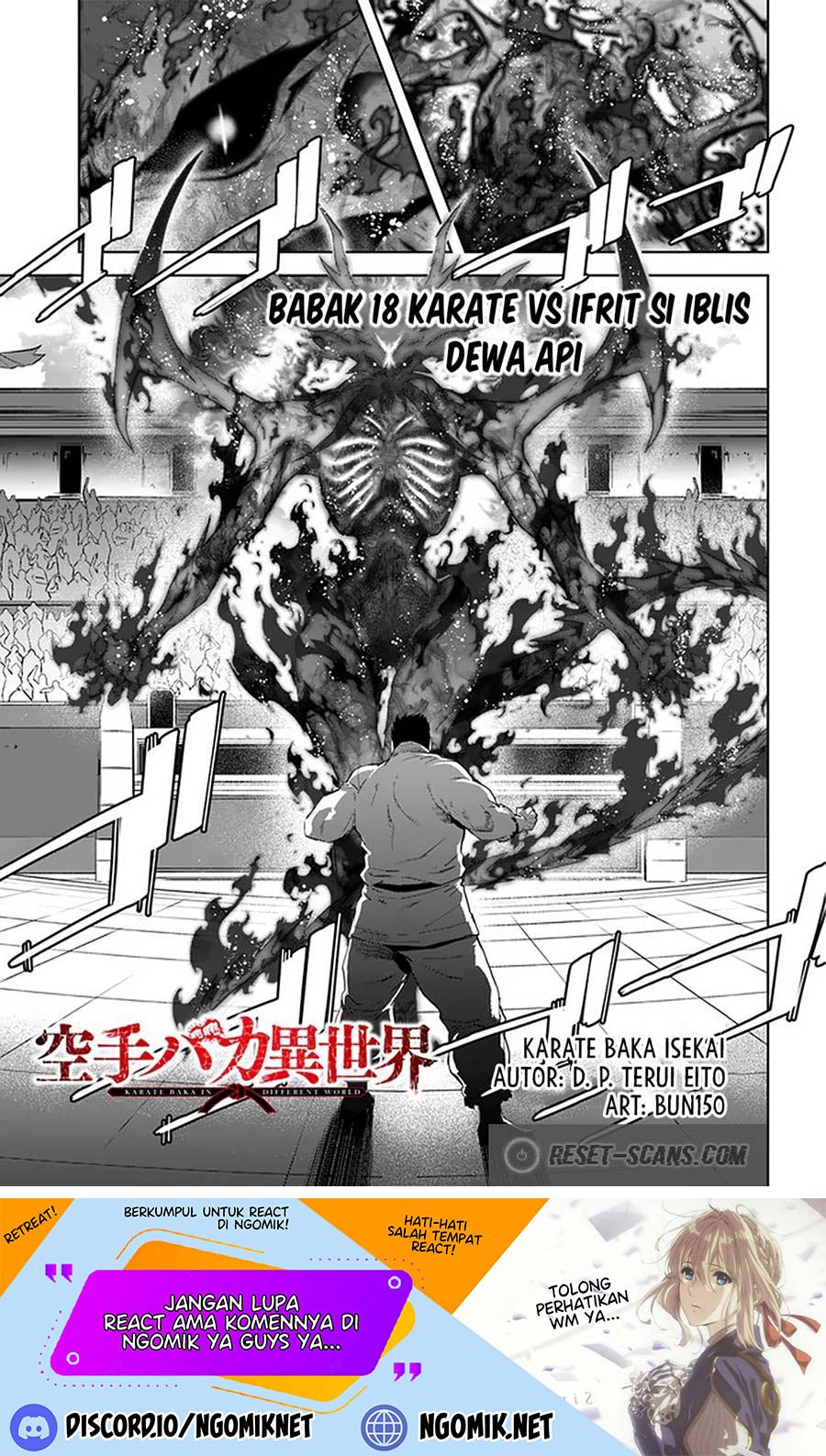 Baca Manga Karate Baka Isekai Chapter 18.2 Gambar 2