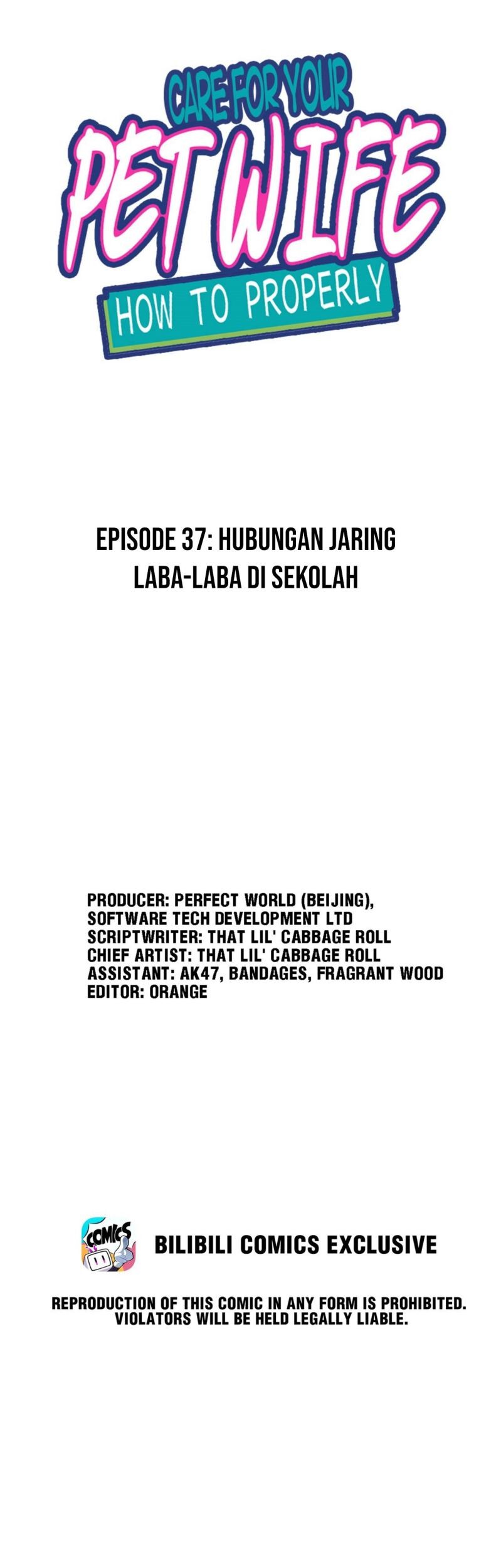 Baca Manhua How To Properly Care For Your Pet Wife Chapter 37 Gambar 2
