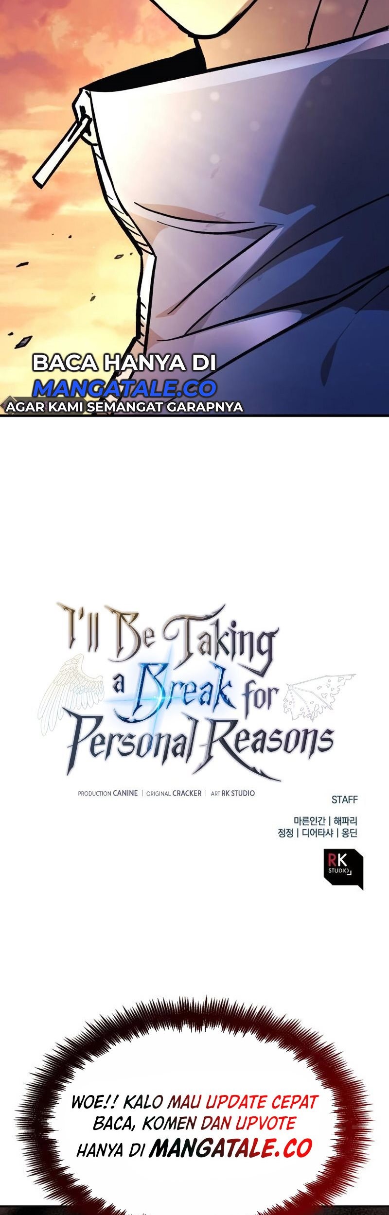 I’ll be Taking a Break for Personal Reasons Chapter 31 Gambar 68