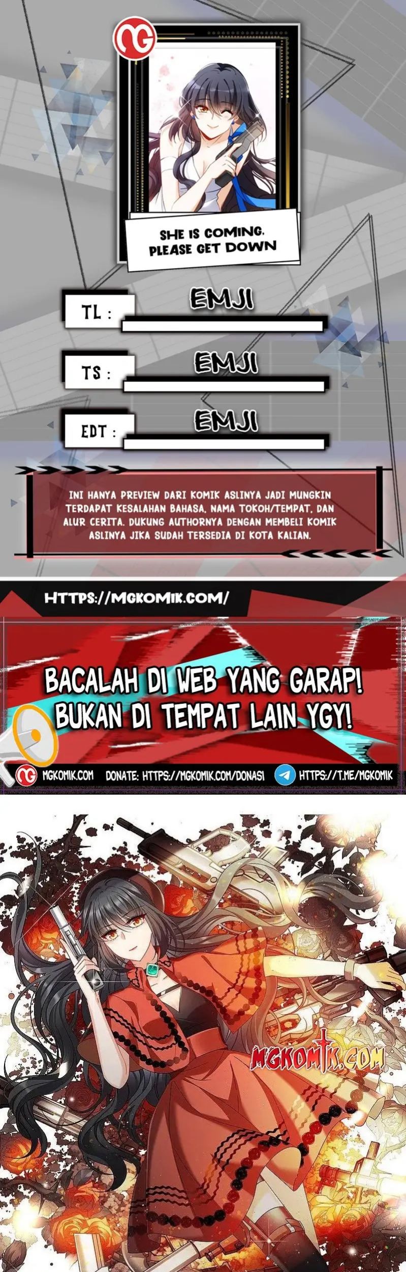 Komik She Is Coming, Please Get Down! Chapter 308 gambar nomor 1