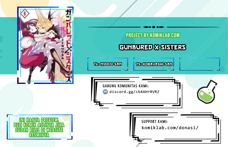 Baca Komik Gunbured x Sisters Chapter 04 Gambar 1