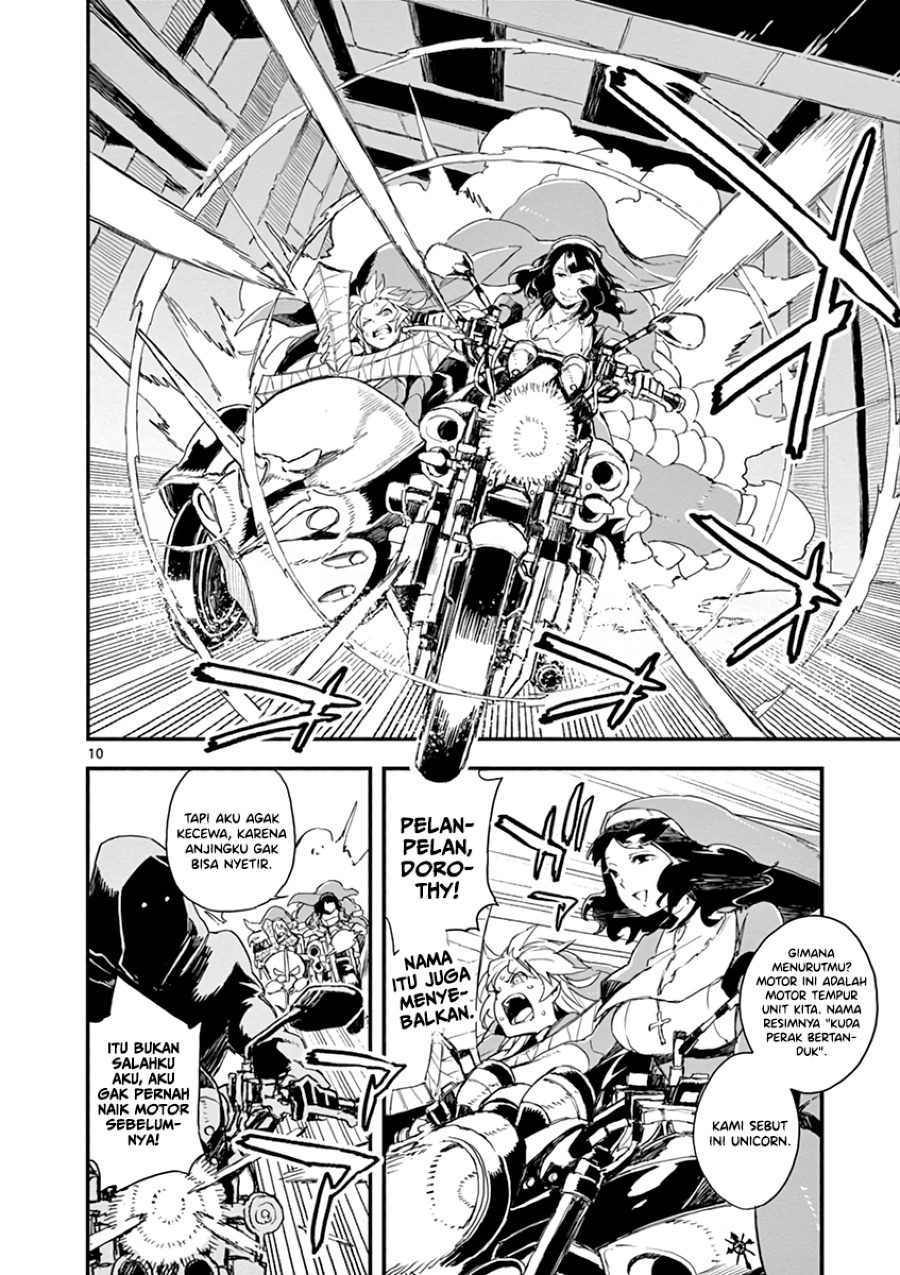 Gunbured x Sisters Chapter 04 Gambar 12